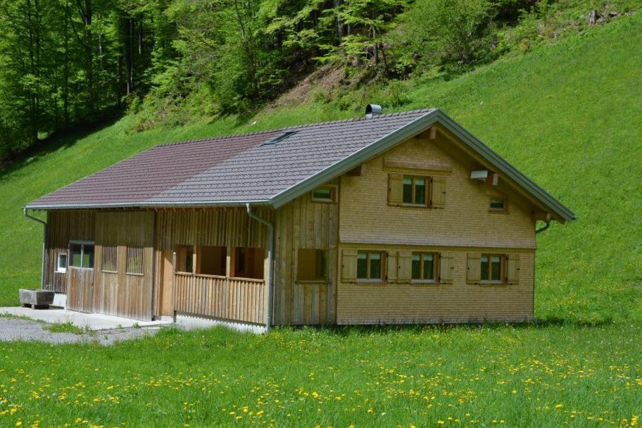 Vila Ferienhaus Rimsgrund Bezau Exteriér fotografie